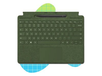 Bàn phím Alcantara Forest + Slim Pen 2 Pro 8, Pro 9 Newseal