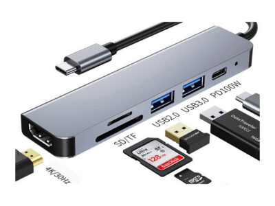 USB C to HDMI Adapter, USB 6.1, Type-C