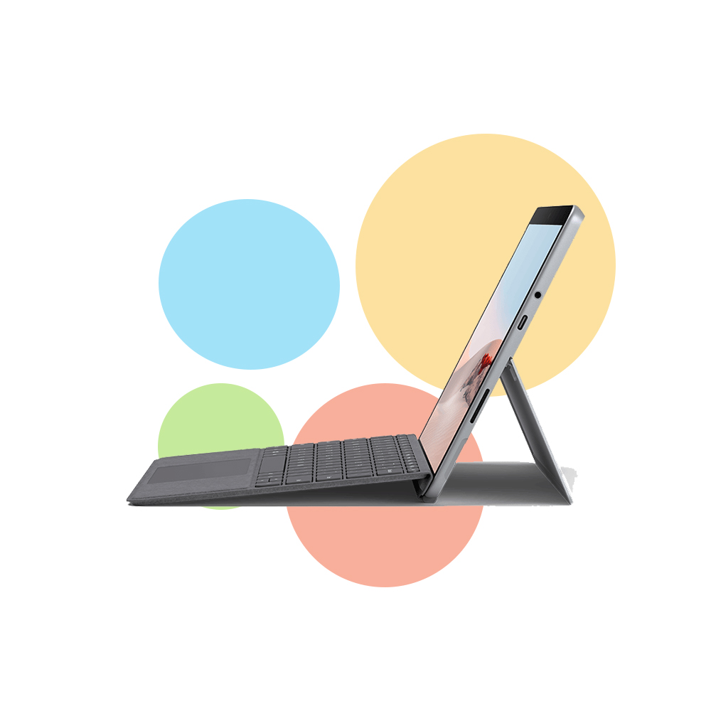 Microsoft Surface Go 2 Core M3/8GB/128GB LTE (Likenew) - thiết kế và màu sắc