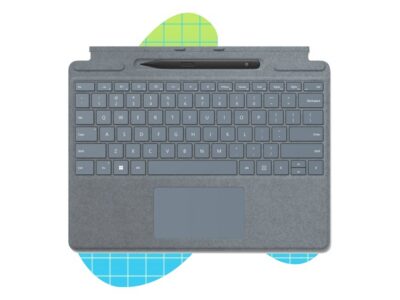 Bàn phím Alcantara Platinum + Slim Pen 2 Pro 8, Pro 9 Newseal