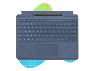 Bàn phím Alcantara Saphire + Slim Pen 2 Pro 8, Pro 9 Newseal