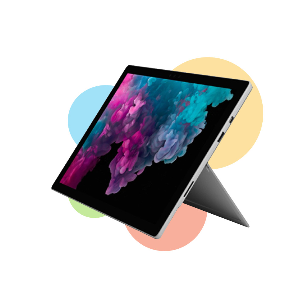 (Combo kèm phím) Microsoft Surface Pro 6 i5/8GB/256GB (Likenew) - góc nhìn chi tiết