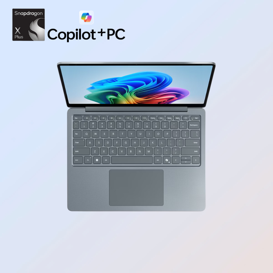 Surface Laptop 13 inch Ocean Snapdragon X Plus (8 Core) with LCD display RAM 16GB SSD 512GB (Chính Hãng) - góc nhìn chi tiết