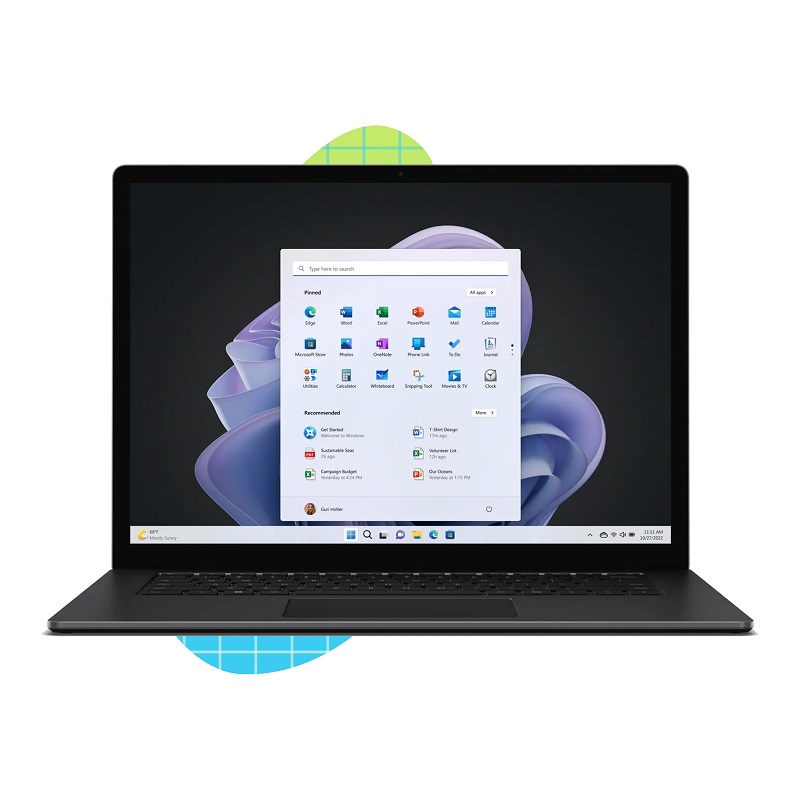 Microsoft Surface Laptop 6 / Intel® Core Ultra 7 165H/RAM 32GB/SSD 512GB 15inch - góc nhìn chi tiết