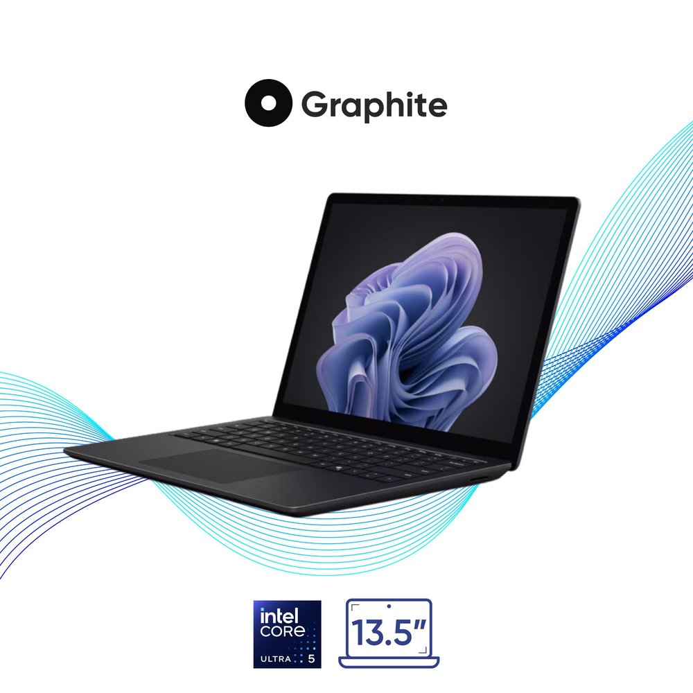 Microsoft Surface Laptop 6 / Intel® Core Ultra 5 135H/RAM 16GB/SSD 256GB 13.5inch - thiết kế và màu sắc