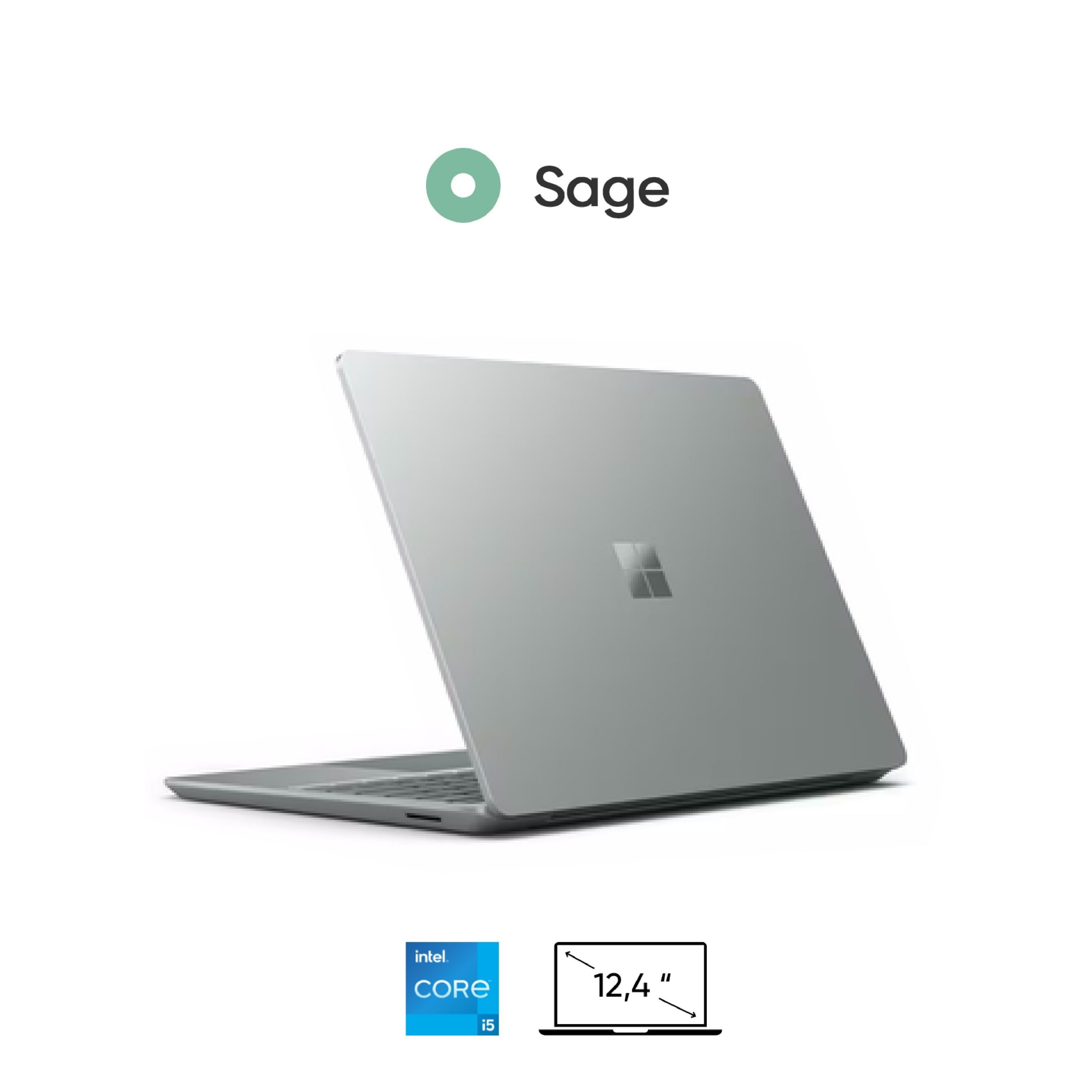 Surface Laptop Go 3 Sage Intel Core I5/8GB/256GB(Newseal) - thiết kế và màu sắc