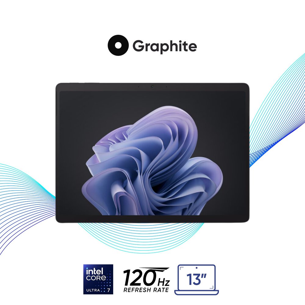 Microsoft Surface Pro 10 / Intel Core Ultra 7 165U / RAM 16GB / SSD 256GB - góc nhìn chi tiết