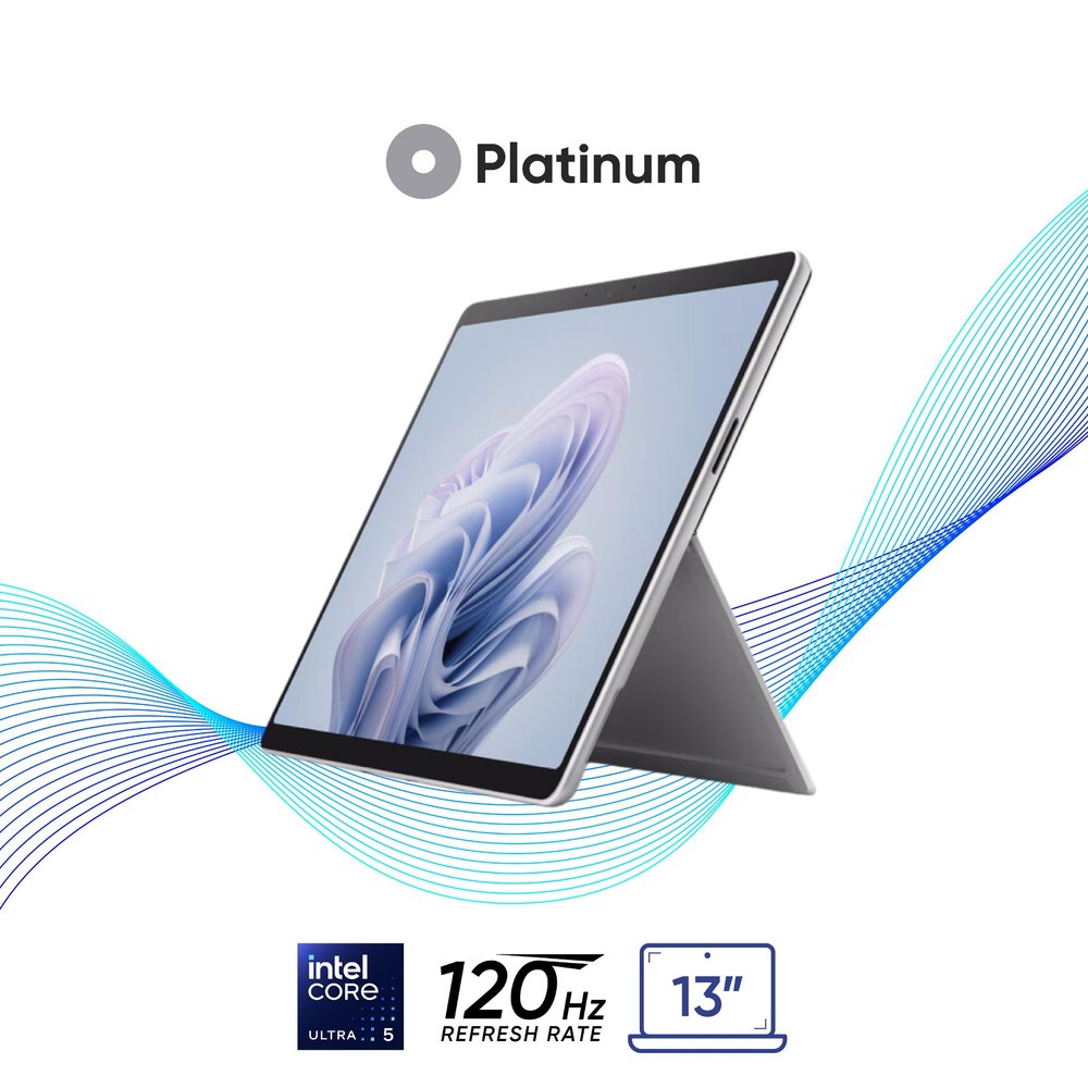 Microsoft Surface Pro 10 / Intel Core Ultra 5 135U / RAM 16GB / SSD 512GB - thiết kế và màu sắc