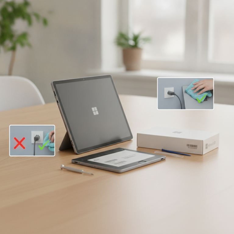 Pin Surface Go 1: Địa chỉ mua pin chính hãng, dấu hiệu cần thay và lưu ý sử dụng